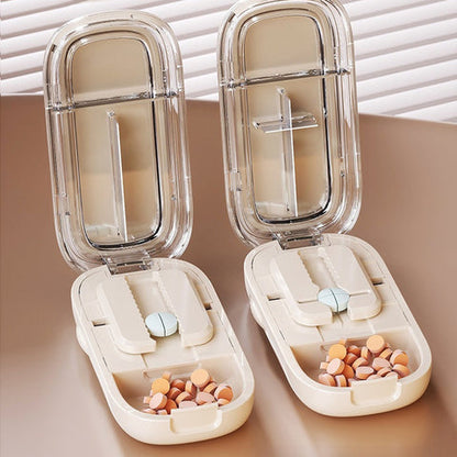 Portable Pill Cutter & Organizer