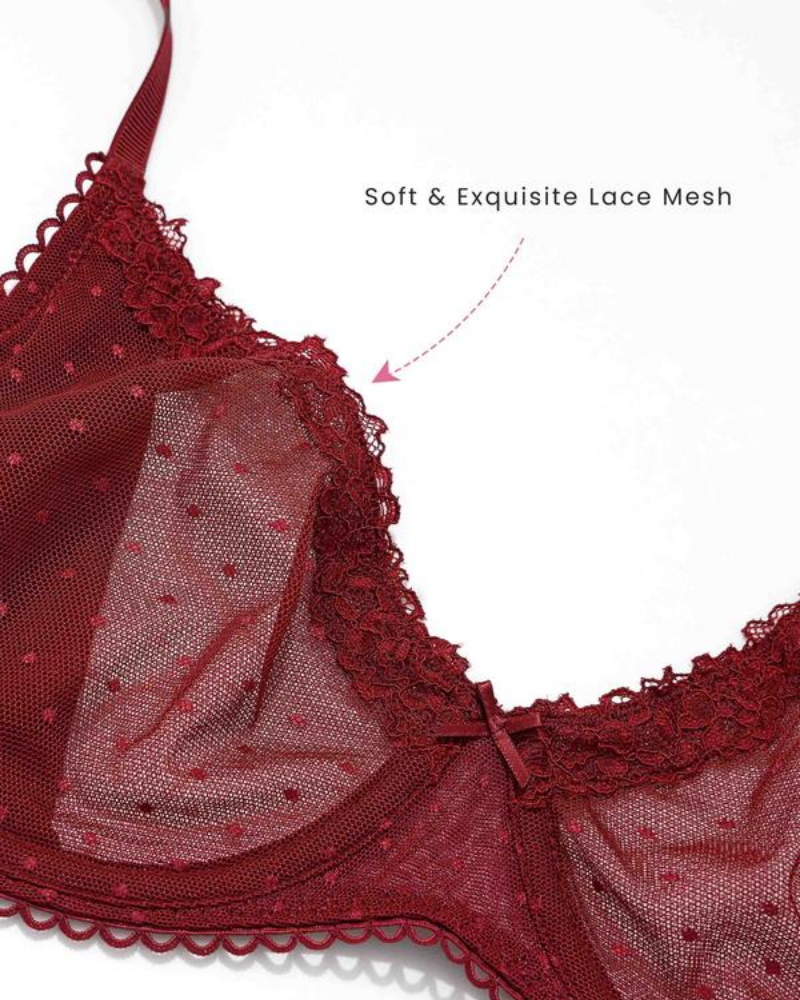 WhisperLace™ Balconette Bra