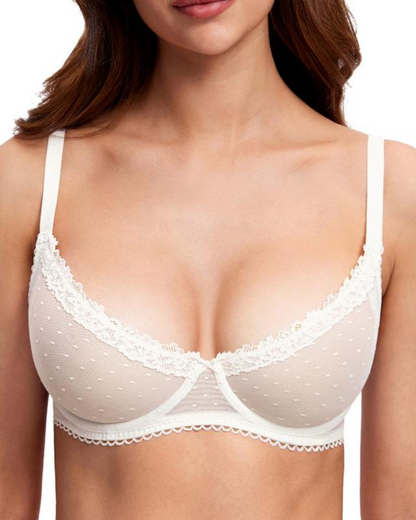WhisperLace™ Balconette Bra